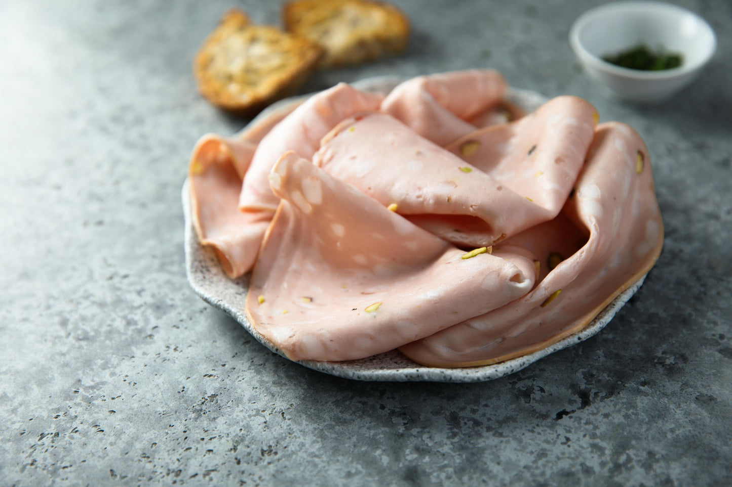 Mortadella with Pistachio